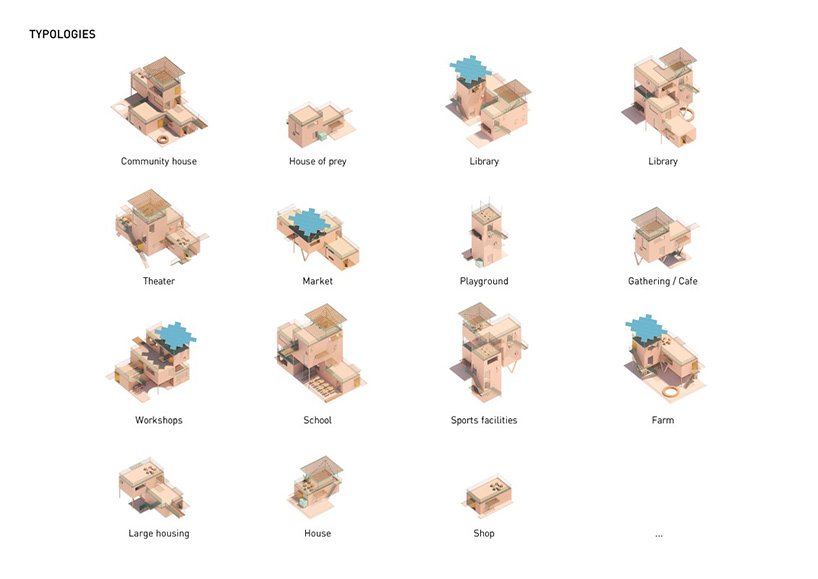 julien de smedt 与 othalo 联手用再生塑料建造住房