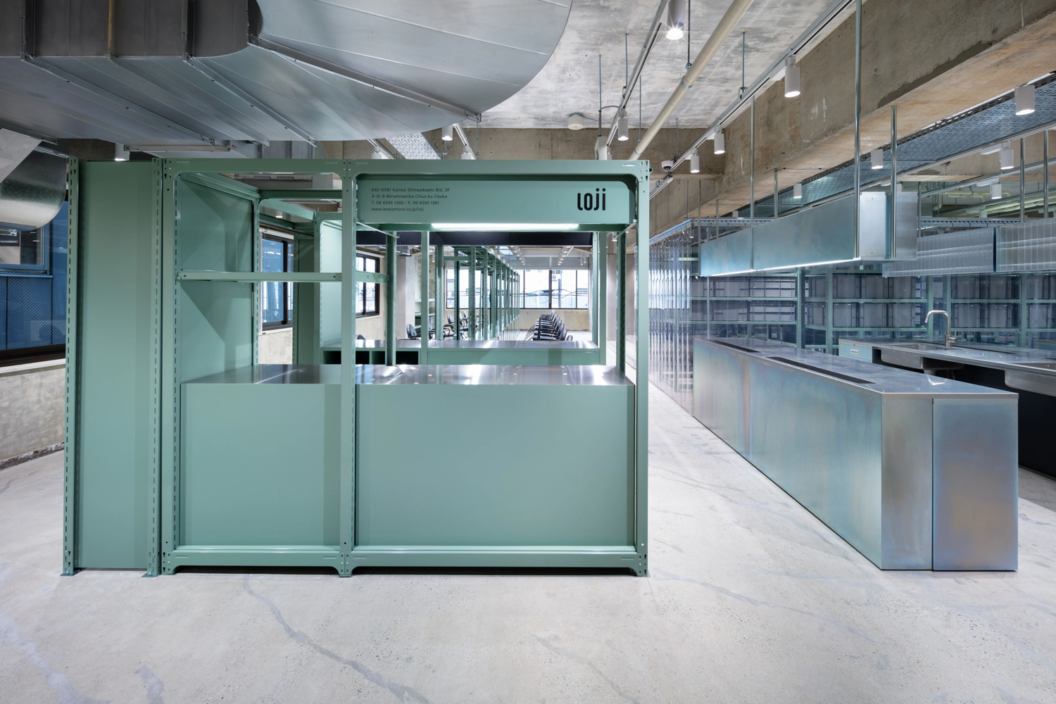 由 Schemata 设计的 loji 沙龙