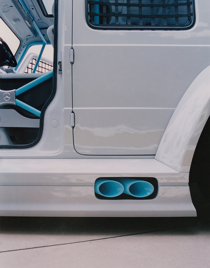 virgil abloh 和梅赛德斯 - 奔驰将 G 级改装为 geländewagen 项目的赛车