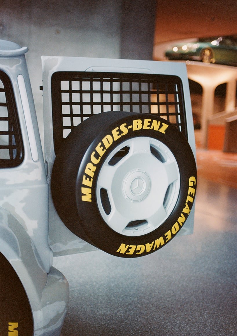 virgil abloh 和梅赛德斯 - 奔驰将 G 级改装为 geländewagen 项目的赛车