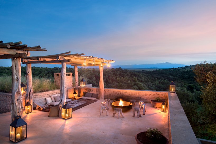 michaelis boyd 的 arijiju 住宅融合了欧洲和肯尼亚建筑风格