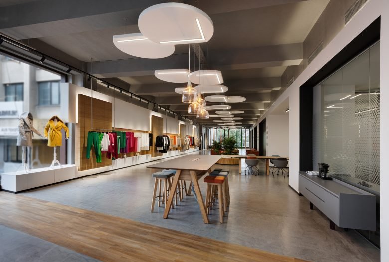 博览中心纺织展厅办公室