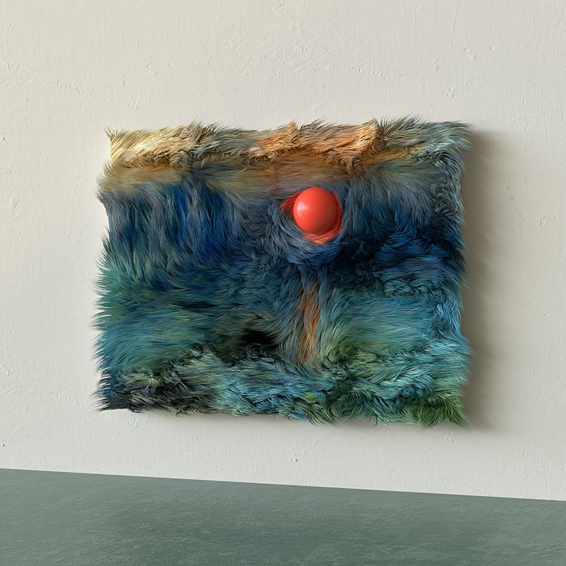 数字艺术家 Murat yıldırım 为著名艺术作品进行了毛茸茸的改造 数字艺术家 Murat yıldırım 为著名艺术作品进行了毛茸茸的改造