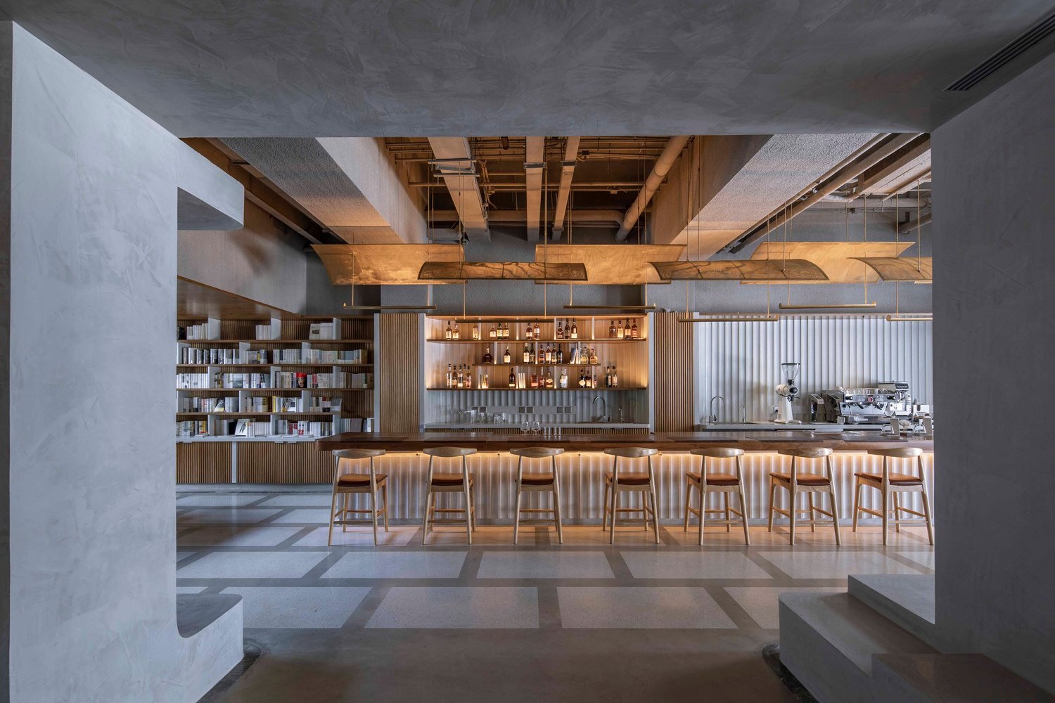 设计朴素书店 RESERVE