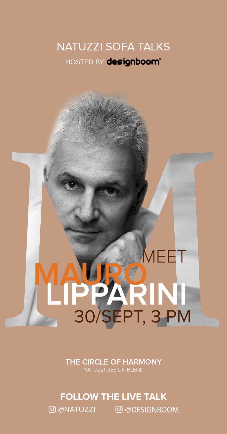natuzzi 与 designboom 合作，与知名设计师进行一系列现场对话