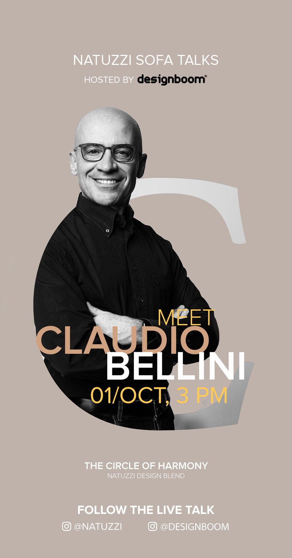 natuzzi 与 designboom 合作，与知名设计师进行一系列现场对话