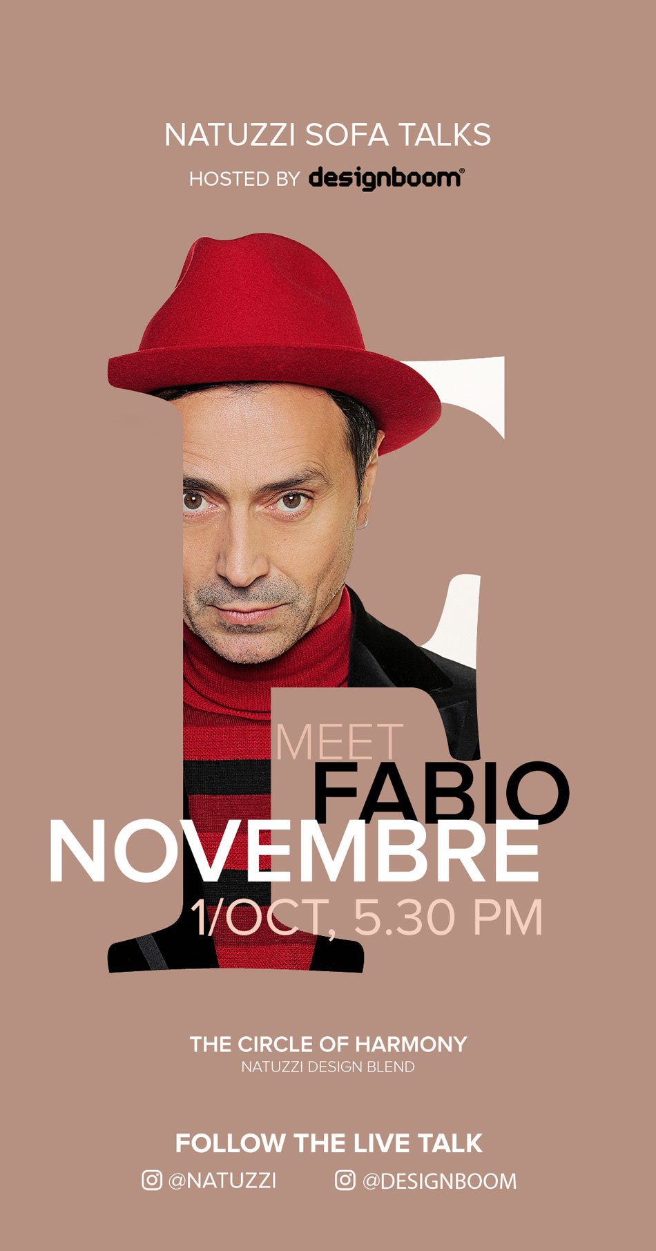 natuzzi 与 designboom 合作，与知名设计师进行一系列现场对话