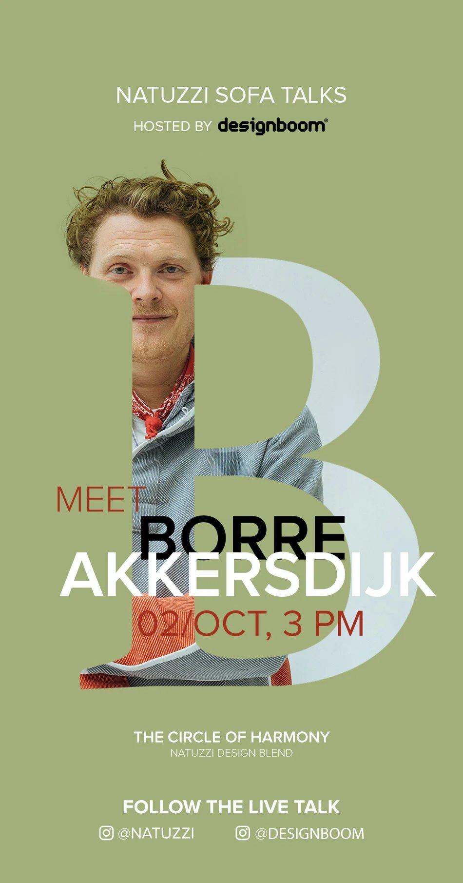 natuzzi 与 designboom 合作，与知名设计师进行一系列现场对话