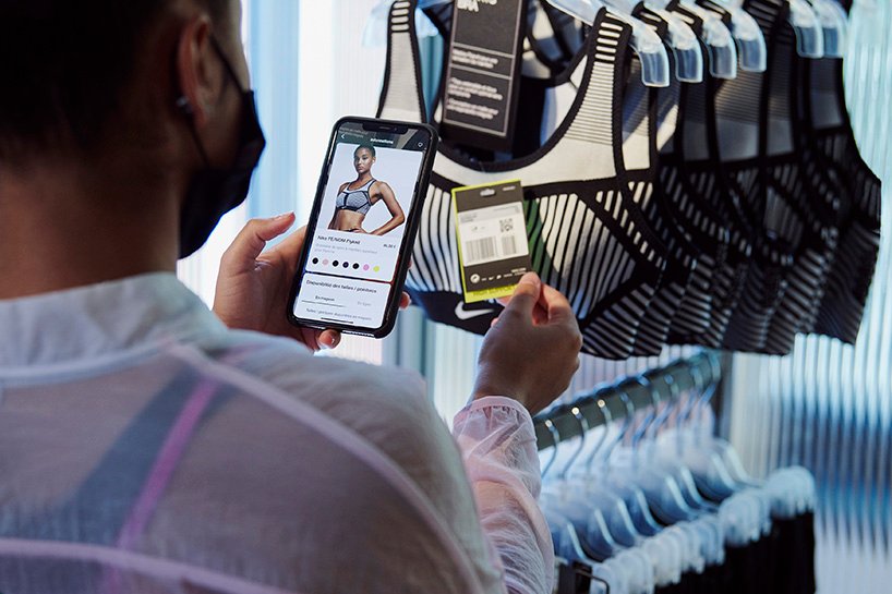 NIKE 将 85,000 公斤可持续材料编织成巴黎新旗舰店