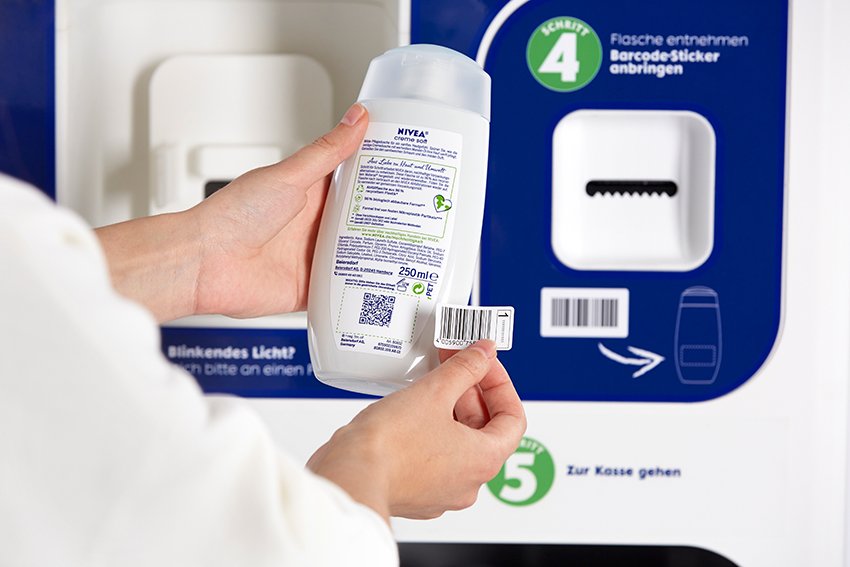 妮维雅推出首个沐浴露补充站以减少塑料包装浪费