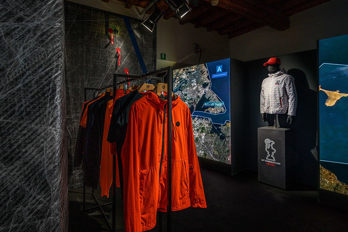 North Sails 的展览装置由 WEA / Pitti Uomo 96 / North Sails 设计,海浪的味道 North Sails 的展览装置由 WEA / Pitti Uomo 96 / North Sails 设计,海浪的味道