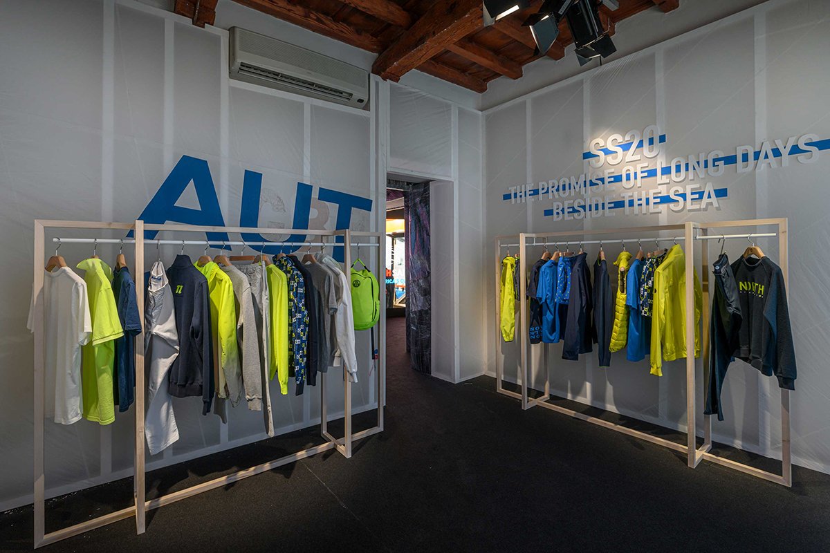 North Sails 的展览装置由 WEA / Pitti Uomo 96 / North Sails 设计,海浪的味道 North Sails 的展览装置由 WEA / Pitti Uomo 96 / North Sails 设计,海浪的味道