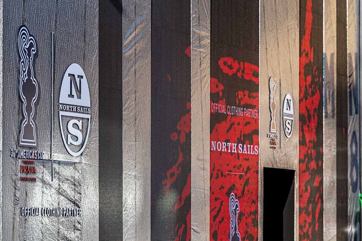 North Sails 展览装置由 Wea / Pitti Uomo 97 / North Sails 设计,大海深呼吸 North Sails 展览装置由 Wea / Pitti Uomo 97 / North Sails 设计,大海深呼吸