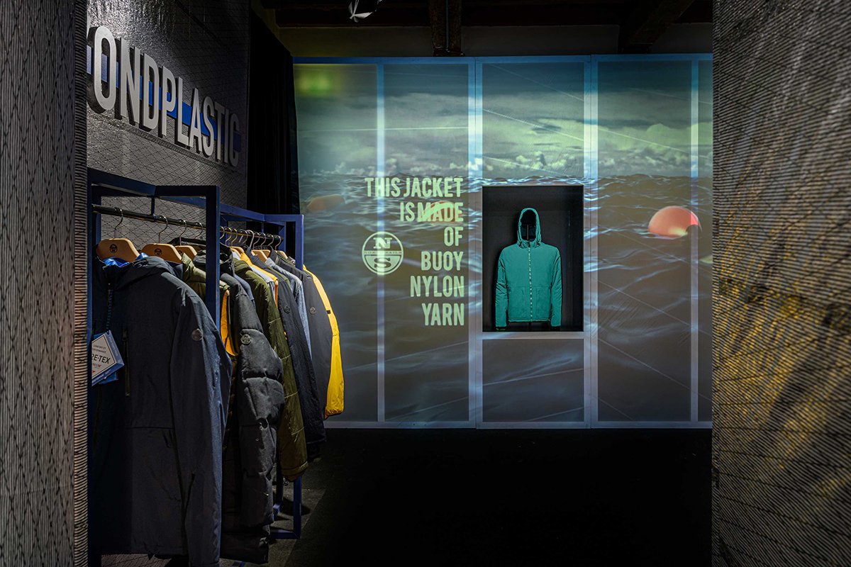 North Sails 展览装置由 Wea / Pitti Uomo 97 / North Sails 设计,大海深呼吸 North Sails 展览装置由 Wea / Pitti Uomo 97 / North Sails 设计,大海深呼吸