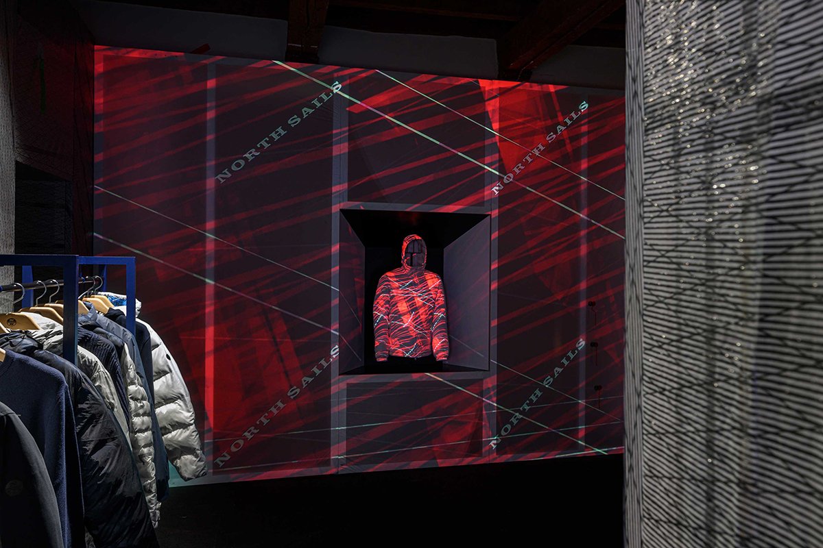 North Sails 展览装置由 Wea / Pitti Uomo 97 / North Sails 设计,大海深呼吸 North Sails 展览装置由 Wea / Pitti Uomo 97 / North Sails 设计,大海深呼吸