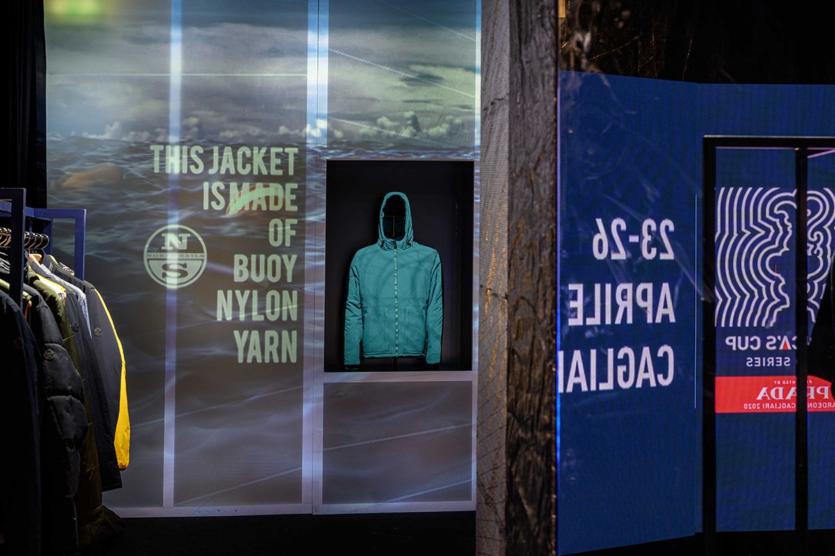 North Sails 展览装置由 Wea / Pitti Uomo 97 / North Sails 设计,大海深呼吸 North Sails 展览装置由 Wea / Pitti Uomo 97 / North Sails 设计,大海深呼吸