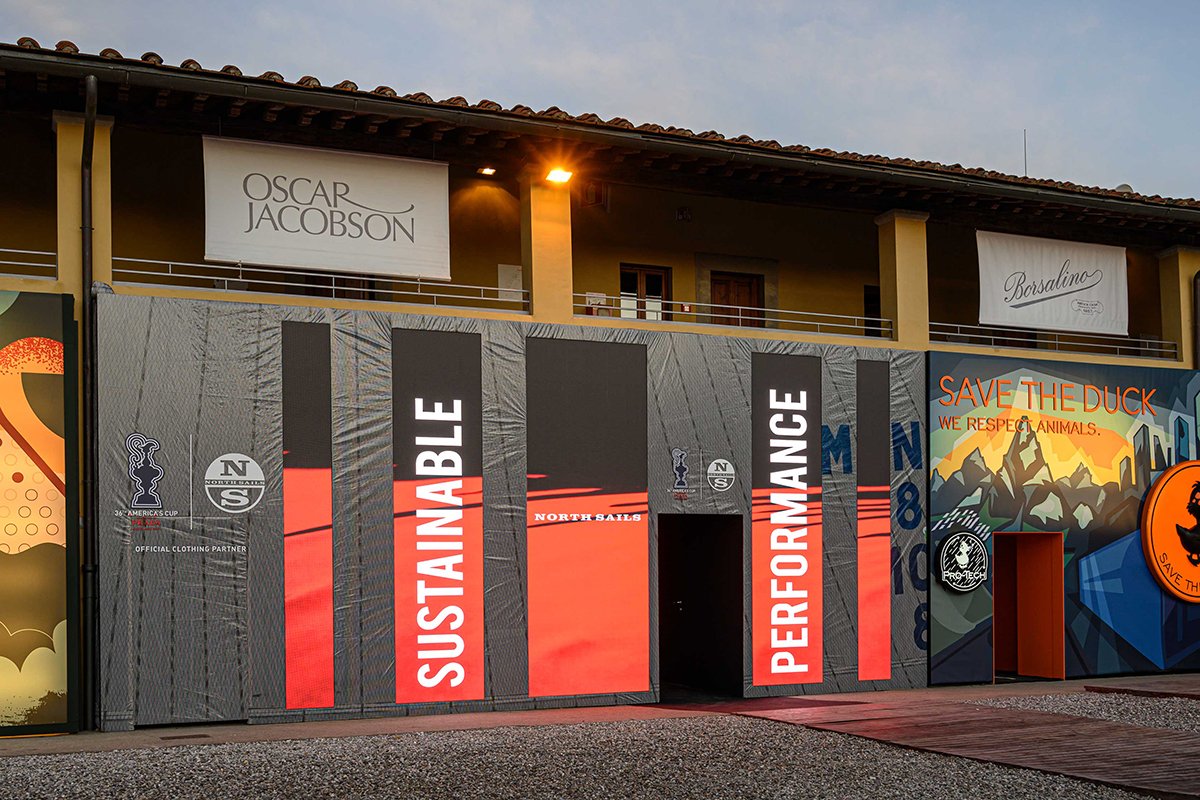 North Sails 展览装置由 Wea / Pitti Uomo 97 / North Sails 设计,大海深呼吸 North Sails 展览装置由 Wea / Pitti Uomo 97 / North Sails 设计,大海深呼吸