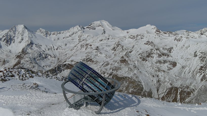 奥拉维尔·埃利亚松将“我们的冰川视角”设计为天文仪器