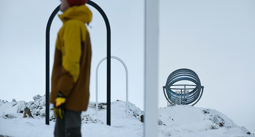 奥拉维尔·埃利亚松将“我们的冰川视角”设计为天文仪器