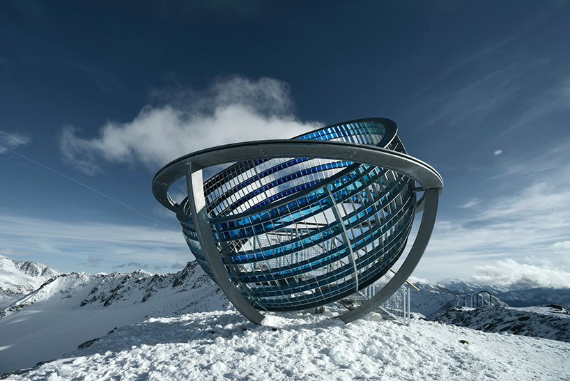 奥拉维尔·埃利亚松将“我们的冰川视角”设计为天文仪器