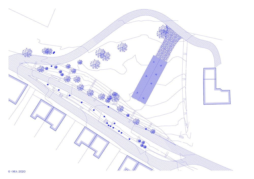 ORA 在捷克共和国的砖砌废墟中插入当代住宅