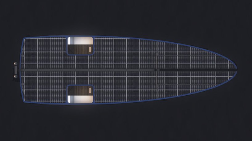 pedro ramalho 将风帆和太阳能结合起来，用于能源自主游艇概念