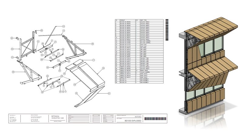 SHoP 建筑师分享即将完工的博茨瓦纳创新中心的新形象