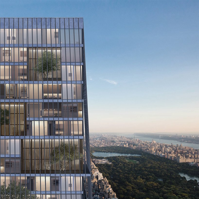 lissoni casal ribeiro 为纽约市提出了一个带有巨大平台花园的摩天大楼生态系统