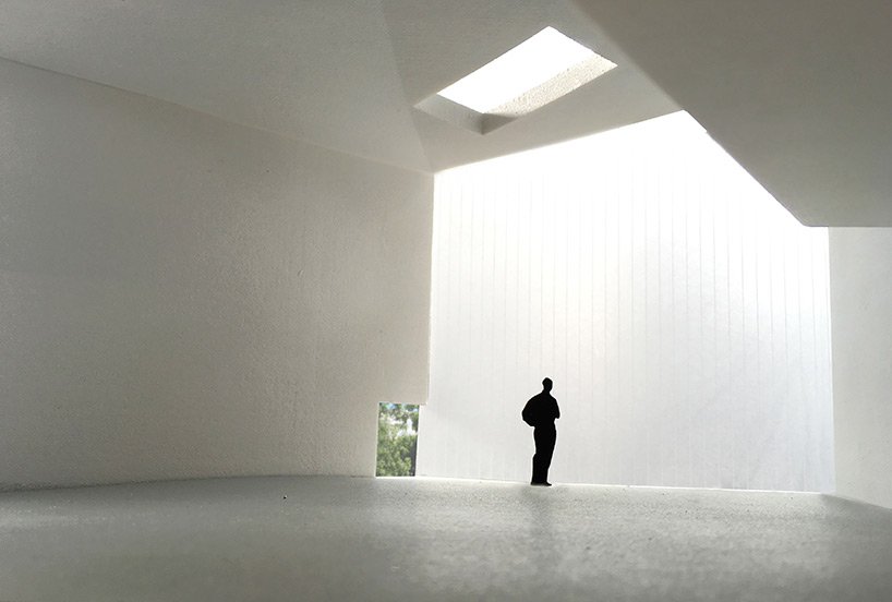 史蒂文·霍尔建筑师事务所在富兰克林与马歇尔学院开设“冬季视觉艺术大楼”