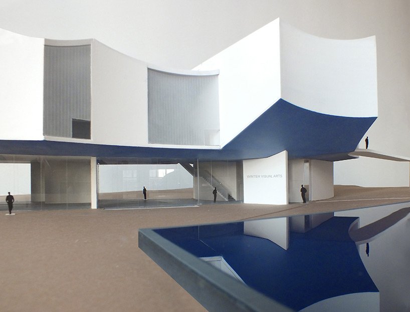 史蒂文·霍尔建筑师事务所在富兰克林与马歇尔学院开设“冬季视觉艺术大楼”