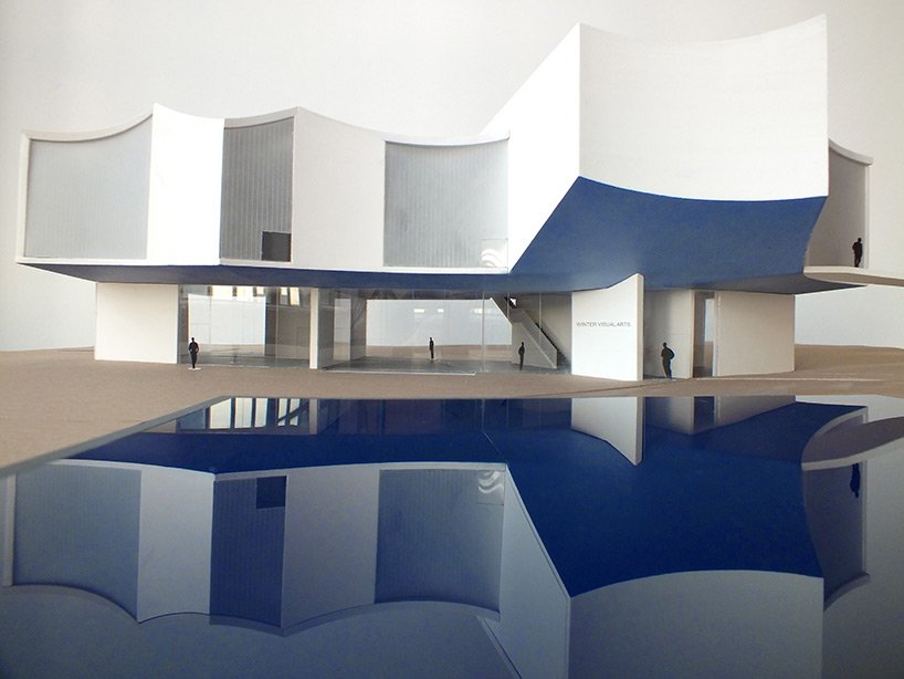 史蒂文·霍尔建筑师事务所在富兰克林与马歇尔学院开设“冬季视觉艺术大楼”