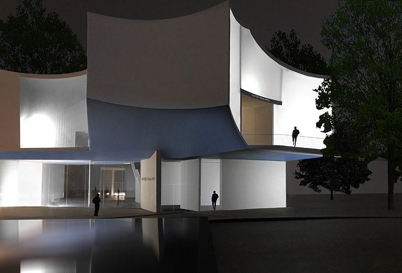 史蒂文·霍尔建筑师事务所在富兰克林与马歇尔学院开设“冬季视觉艺术大楼”