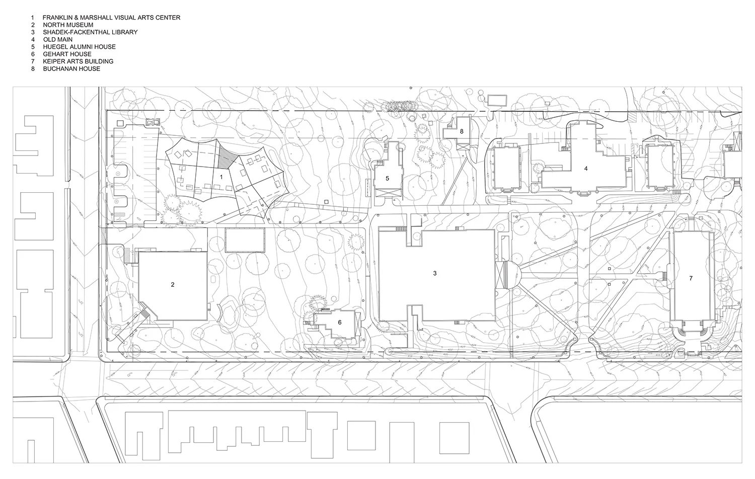 史蒂文·霍尔建筑师事务所在富兰克林与马歇尔学院开设“冬季视觉艺术大楼”