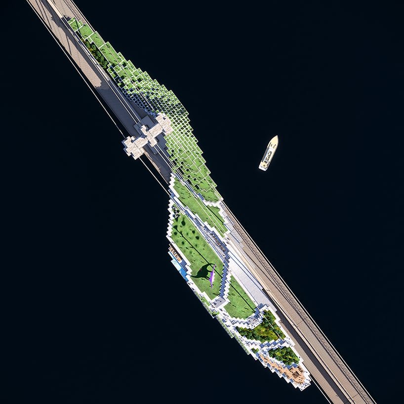 丹尼尔·吉伦将布鲁克林大桥重新构想为一个生活基础设施