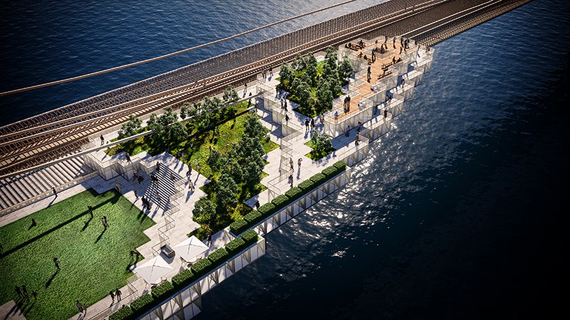 丹尼尔·吉伦将布鲁克林大桥重新构想为一个生活基础设施