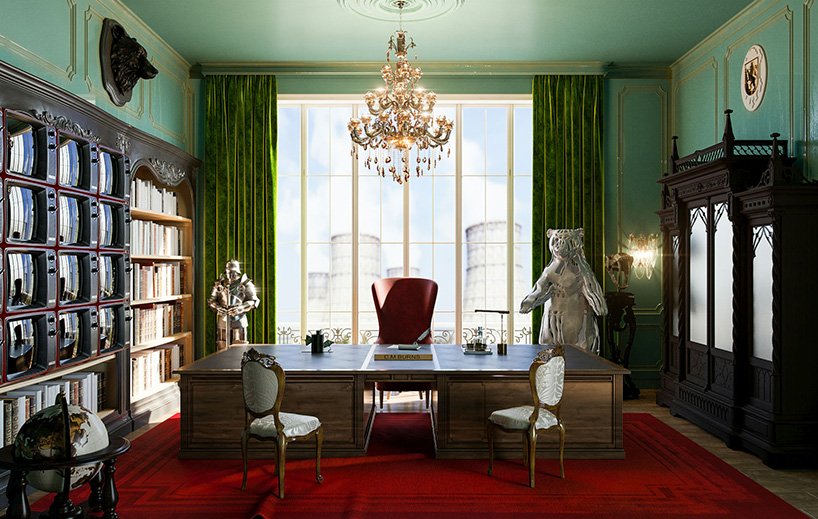 辛普森一家的标志性地点得到了韦斯·安德森风格的改造