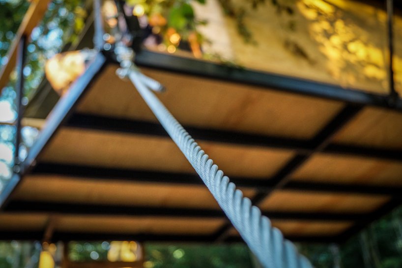 树屋酒店综合体在比利时布鲁日的森林小路上提供豪华露营体验