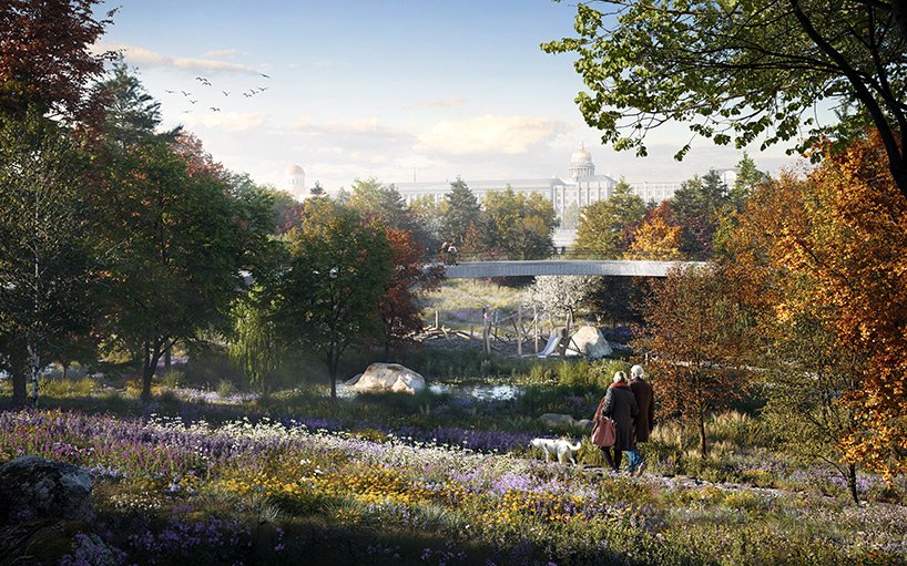 studio 44 + west 8 击败隈研吾和 BIG 赢得图奇科夫布延公园竞赛 studio 44 + west 8 击败隈研吾和 BIG 赢得图奇科夫布延公园竞赛