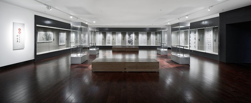 UAD 抽象中国书法色彩打造沭阳美术馆