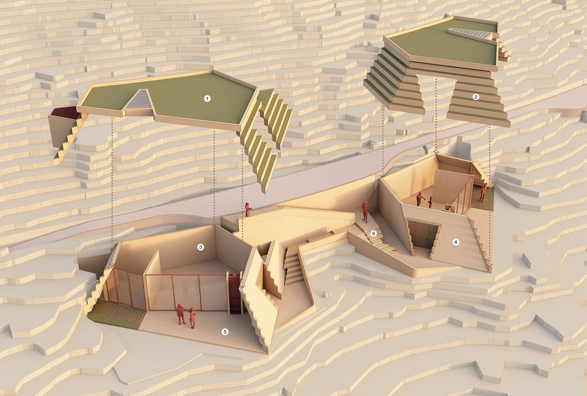 rojkind arquitectos 在墨西哥山坡上嵌入了一组“ummara”别墅