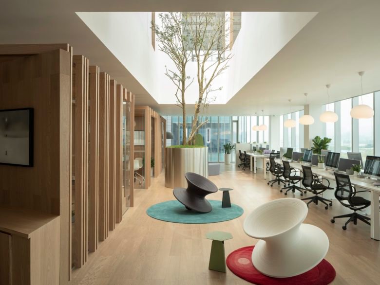 万科云谷样板办公室