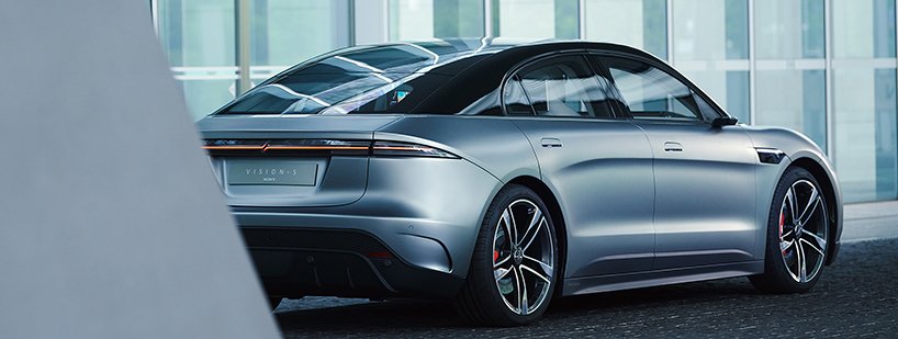 索尼电动汽车概念背后的设计故事：Vision-S