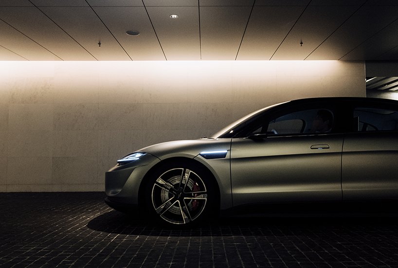 索尼电动汽车概念背后的设计故事：Vision-S