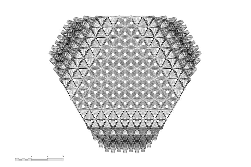 DJA 在法国推出由拉脱维亚工匠编织的三角形柳条网亭 DJA 在法国推出由拉脱维亚工匠编织的三角形柳条网亭