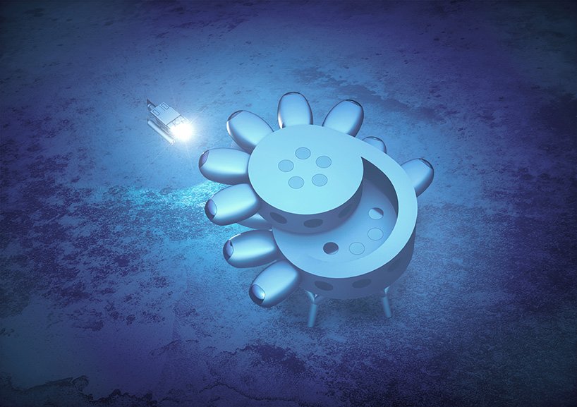 伊夫·贝哈尔 (yves béhar) 和 fusionproject 为法比安·库斯托 (fabien cousteau) 设计水下科学研究站