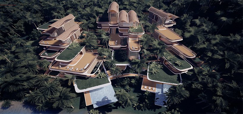 zaha hadid - roatán próspera residences - honduras